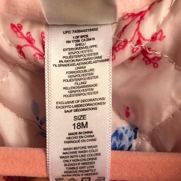 Little Me • Babygirl’s Coat 🧥 - Picture 6 of 8